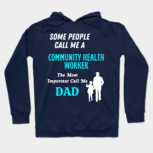 Community health worker Hoodie by Mdath